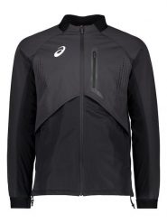 Asics Kurtka przeciwwiatrowa w kolorze czarnym rozmiar: M. Czarne kurtki outdoor i hardshell ASICS, m, bez wzorów, bez kaptura. Za 325.54 zł.