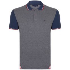 Giorgio Di Mare Koszulka Polo Męska gi655632 M Szara. Szare koszulki polo sportowe Giorgio Di Mare, bez wzorów, bez kołnierzyka, bez ramiączek. Za 119.00 zł.