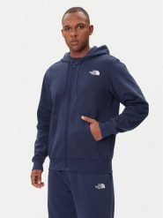 The North Face Bluza Simple Dome NF0A89FD Granatowy Regular Fit. Niebieskie bluzy The North Face, m, bez wzorów, z syntetyku, bez kaptura. Za 309.99 zł.