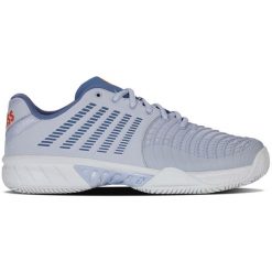 Buty do tenisa męskie K-Swiss Express Light 3. Czerwone buty sportowe casual K-SWISS, bez wzorów, z materiału, bez zapięcia. Za 496.00 zł.