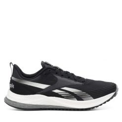 Buty do biegania Reebok. Czarne buty do biegania Reebok, bez wzorów, bez zapięcia, do biegania. Za 279.99 zł.