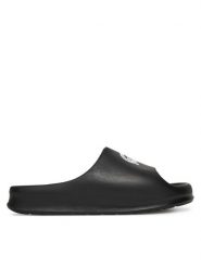 Lacoste Klapki 7-48CMA0010 Czarny. Czarne klapki LACOSTE, z tworzywa sztucznego. Za 169.99 zł.