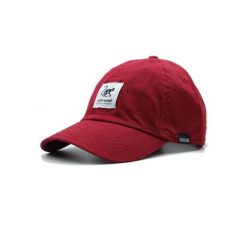 Czapka Baseballowa – Organiczna Bawełna – Dorośli / Jeden rozmiar (Czerwony). Czerwone czapki z daszkiem SURF MONKEY, bez wzorów, z bawełny. Za 179.95 zł.