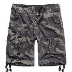 Szorty bushcraft męskie Brandit Urban Legend Vintage Dark Camo. Brązowe szorty Brandit, m, bez wzorów, vintage. Za 248.50 zł.