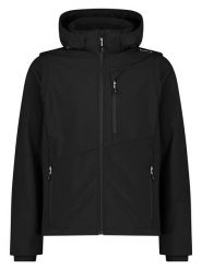 Cmp Kurtka softshellowa w kolorze czarnym rozmiar: 56. Czarne kurtki outdoor i hardshell CMP, bez wzorów, z tkaniny, bez kaptura. Za 210.81 zł.