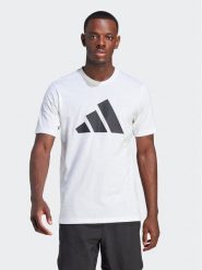 Adidas T-Shirt Train Essentials Feelready Logo Training IM4373 Biały Regular Fit. Białe t-shirty sportowe Adidas, bez wzorów, z bawełny, bez ramiączek, na fitness i siłownię. Za 99.99 zł.