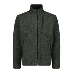 Bluza męska turystyczna CMP 32M1827. Zielone bluzy z kapturem CMP, m, bez wzorów, z materiału, z kapturem. Za 729.80 zł.