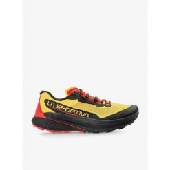 Buty trailowe męskie La Sportiva Prodigio. Żółte buty turystyczne La Sportiva, bez wzorów, bez zapięcia. Za 654.99 zł.