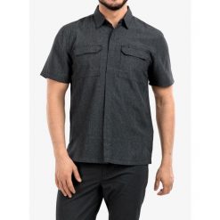 Koszula podróżnicza męska Royal Robbins Sonoran Desert SS. Szare koszule ROYAL ROBBINS, m, bez wzorów, bez kołnierzyka, bez ramiączek. Za 193.99 zł.