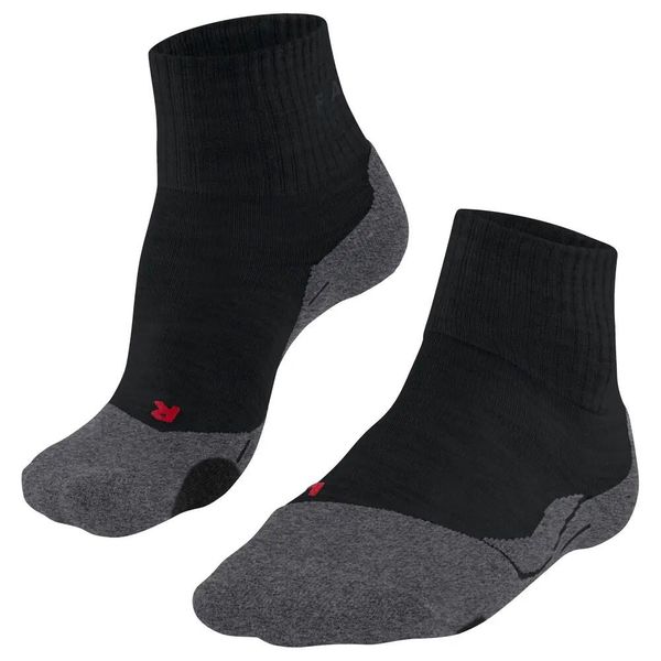 Krótkie skarpetki Falke TK2 Explore. Czarne skarpety Falke, bez wzorów, z elastanu. Za 155.00 zł.
