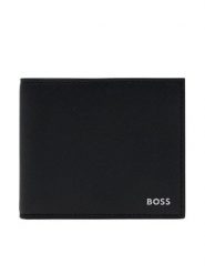 BOSS Portfel 50536710 Czarny. Czarne portfele Boss, bez wzorów, ze skóry. Za 319.99 zł.