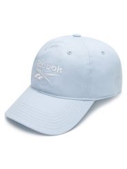 Reebok Czapka z daszkiem RBH1200-AW24 Niebieski. Niebieskie czapki z daszkiem Reebok, bez wzorów, z bawełny. Za 69.99 zł.