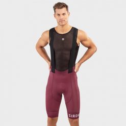 Męskie spodenki rowerowe z szelkami Kolarstwo Siroko BX Bionaz. Brązowe spodenki rowerowe SIROKO, m, bez wzorów, z nylonu, rowerowe. W wyprzedaży za 340.00 zł.