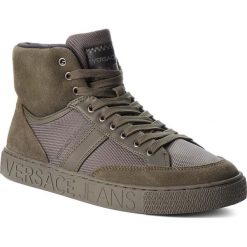 Sneakersy VERSACE JEANS - E0YSBSF2 70745 141. Zielone buty sportowe casual marki Versace Jeans, z jeansu. W wyprzedaży za 489.00 zł.