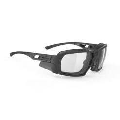 Okulary korekcyjne Rudy Project Agent Q Stealth. Czarne okulary przeciwsłoneczne Rudy Project. W wyprzedaży za 1,000.50 zł.