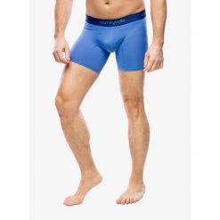 Bokserki termoaktywne Comfyballs Long Performance. Niebieskie bielizna termoaktywna COMFYBALLS, m, bez wzorów, bez ramiączek, do biegania. Za 119.99 zł.