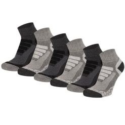 Skarpety turystyczne Quarter Xtreme , 6 par. Multi szare. Szare skarpety XTREME SOCKSWEAR, bez wzorów, z bawełny. Za 199.60 zł.