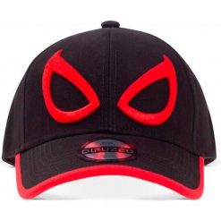 Czapka z daszkiem Educa Borras Marvel Spiderman Minimal Eyes. Szare czapki z daszkiem spiderman, bez wzorów, z bawełny. Za 174.00 zł.