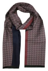 Elegancki Szalik Bawełniany - Alties - Geometryczny, Drobny Wzór. Szaliki Alties, bez wzorów, z bawełny. Za 99.00 zł.