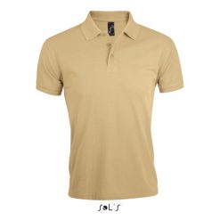 Polo Sol's Prime. Brązowe koszulki polo SOL'S, m, bez wzorów, z bawełny, bez kołnierzyka, bez ramiączek. Za 135.00 zł.