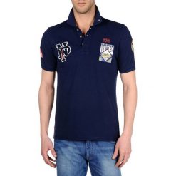 Koszulka polo w kolorze granatyowym. Koszulki polo Napapijri. W wyprzedaży za 419.95 zł.