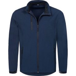 Kurtka Przeciwdeszczowa Softshell, Granatowa, Wiatroszczelna, Turystyczna, Sportowa. Niebieskie kurtki przeciwdeszczowe Stedman, l, bez wzorów, z elastanu, bez kaptura. Za 287.00 zł.
