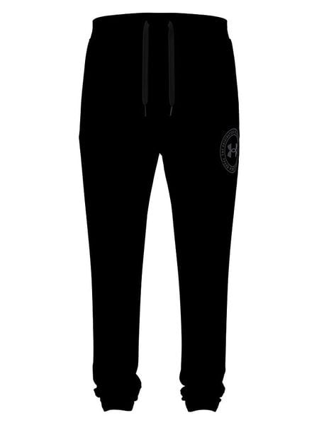 Under Armour Spodnie dresowe w kolorze czarnym rozmiar: L. Czarne spodnie treningowe długie Under Armour, l, bez wzorów, z dresówki. Za 154.95 zł.