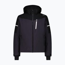 Kurtka narciarska męska CMP 35W0077 Zip Hood. Szare kurtki narciarskie i snowboardowe CMP, m, bez wzorów, narciarskie. Za 909.99 zł.