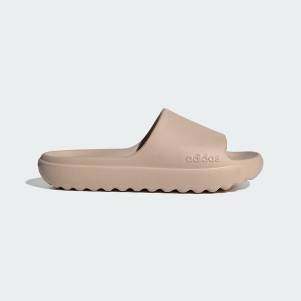 Klapki Adilette Lumia. Brązowe klapki Adidas, z materiału. Za 116.99 zł.