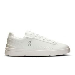ON THE ROGER Advantage White | White Sneakersy męskie. Białe buty sportowe casual On, bez wzorów, bez zapięcia. Za 559.99 zł.