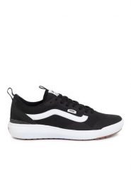 Vans Sneakersy Ultrarange Exo VN0A4U1KBLK1 Czarny. Czarne buty sportowe casual Vans, bez wzorów, z materiału, bez zapięcia. Za 309.99 zł.