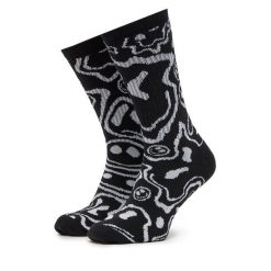 Skarpety Wysokie Męskie Volcom. Czarne skarpety Volcom, bez wzorów. Za 59.99 zł.
