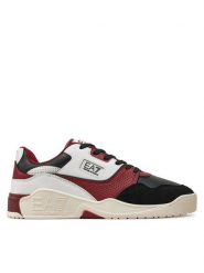 EA7 Emporio Armani Sneakersy X8X187 XK402 U266 Biały. Białe buty sportowe casual EA7 Emporio Armani, bez wzorów, ze skóry, bez zapięcia. Za 529.99 zł.