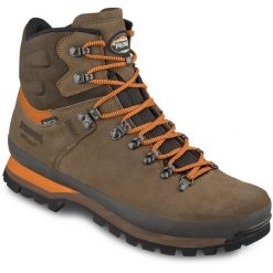 Buty trekkingowe męskie MEINDL Ferwall MFS z membraną Gore-Tex. Brązowe buty turystyczne MEINDL, bez wzorów, z gore-texu, bez zapięcia, trekkingowe, gore-tex. Za 1,349.90 zł.