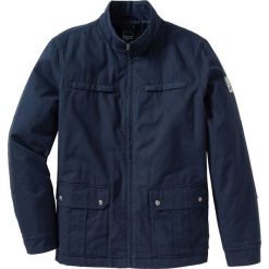 Kurtka ocieplana Regular Fit bonprix ciemnoniebieski. Kurtki marki bonprix. Za 169.99 zł.