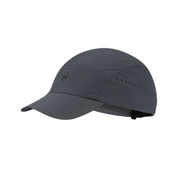 Czapka z daszkiem BUFF SPEED CAP SOLID ASH. Szare czapki z daszkiem Buff, bez wzorów, z materiału. Za 129.99 zł.