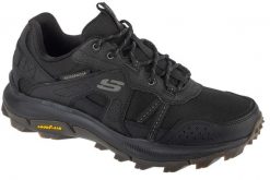 Buty trekkingowe męskie, Equalizer 5.0 Trail - Tumbler Ridge. Czarne trekkingi Skechers, bez wzorów, z materiału, przed kostkę, bez zapięcia. Za 449.99 zł.