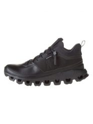 ON RUNNING Buty turystyczne "Cloud Hi Waterproof 1" w kolorze czarnym rozmiar: 40,5. Czarne buty do biegania On Running, bez wzorów, bez zapięcia, outdoorowe. Za 530.82 zł.