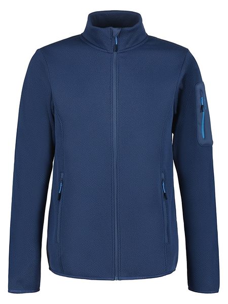 Icepeak Kurtka polarowa "Bredstedt" w kolorze granatowym rozmiar: XL. Niebieskie kurtki Icepeak, xl, bez wzorów, z materiału, bez kaptura. Za 104.89 zł.