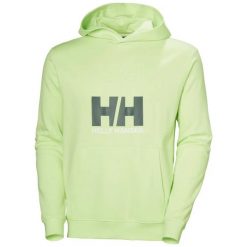 Bluza Helly Hansen Core Graphic. Zielone bluzy Helly Hansen, m, bez wzorów, bez kaptura. Za 405.00 zł.