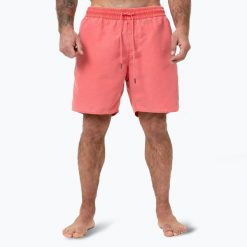 Szorty kąpielowe męskie Pitbull Balfour. Czerwone kąpielówki PITBULL, m, bez wzorów. Za 119.99 zł.