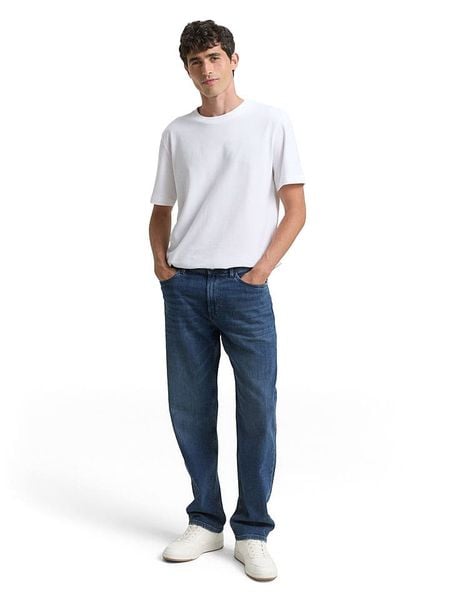 Tom Tailor Dżinsy - Relaxed fit - w kolorze niebieskim rozmiar: W38/L34. Niebieskie jeansy Tom Tailor, l. Za 100.75 zł.