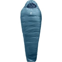 Śpiwór syntetyczny Deuter Orbit +5 (185 cm) - atlantic/ink Prawy. Niebieskie odzież kompresyjna Deuter, na lato, l, bez wzorów, z materiału, trekkingowe. Za 625.40 zł.