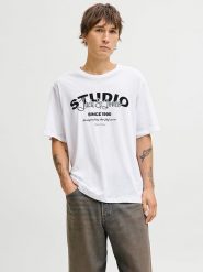 Jack & Jones Koszulka "Yuki" w kolorze białym rozmiar: M. Białe bezrękawniki Jack & Jones, m, bez wzorów, z bawełny, bez kołnierzyka, bez ramiączek. Za 43.68 zł.