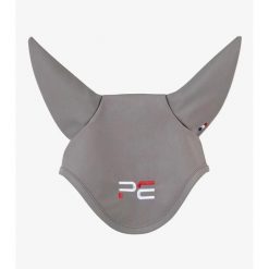 Czapka z muchą dla koni Premier Equine Atlas. Szare krawaty i muchy PREMIER EQUINE, bez wzorów. Za 240.00 zł.