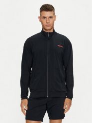 Hugo Bluza 50518700 Czarny Relaxed Fit. Czarne bluzy Hugo, l, bez wzorów, z bawełny, bez kaptura. Za 299.99 zł.