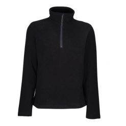 Polar Męska Z Recyklingu Suwak Do Połowy. Czarne bluzy z polaru Regatta, na zimę, m, bez wzorów, z polaru, bez kaptura. Za 86.99 zł.