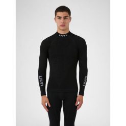 Elevatyon Biomorph Turtleneck Thermal Jersey. Czarne bielizna termoaktywna UYN, na zimę, m, bez wzorów, z jersey, bez ramiączek, narciarskie. Za 439.99 zł.