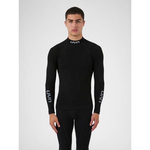 Elevatyon Biomorph Turtleneck Thermal Jersey. Czarne bielizna termoaktywna UYN, na zimę, m, bez wzorów, z jersey, bez ramiączek, narciarskie. Za 439.99 zł.