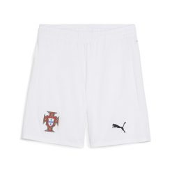Męskie szorty Portugalia 2025 PUMA White Black. Białe szorty Puma, l, bez wzorów, sportowe. W wyprzedaży za 152.50 zł.